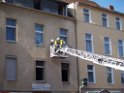 Brand Wohnung mit Menschenrettung Koeln Vingst Ostheimerstr  P071